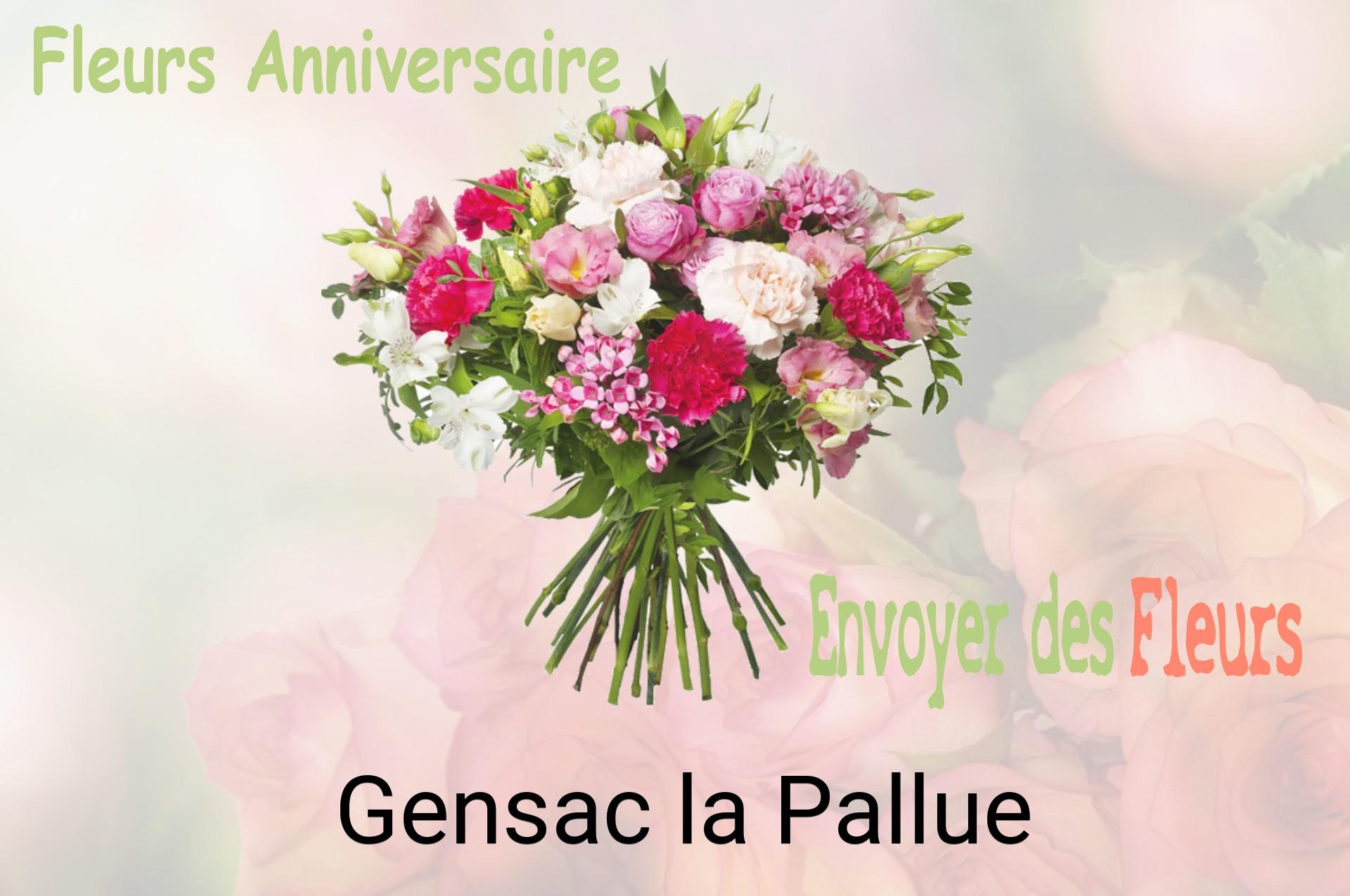 Bouquet de fleurs d’anniversaire livré à Gensac-la-Pallue
