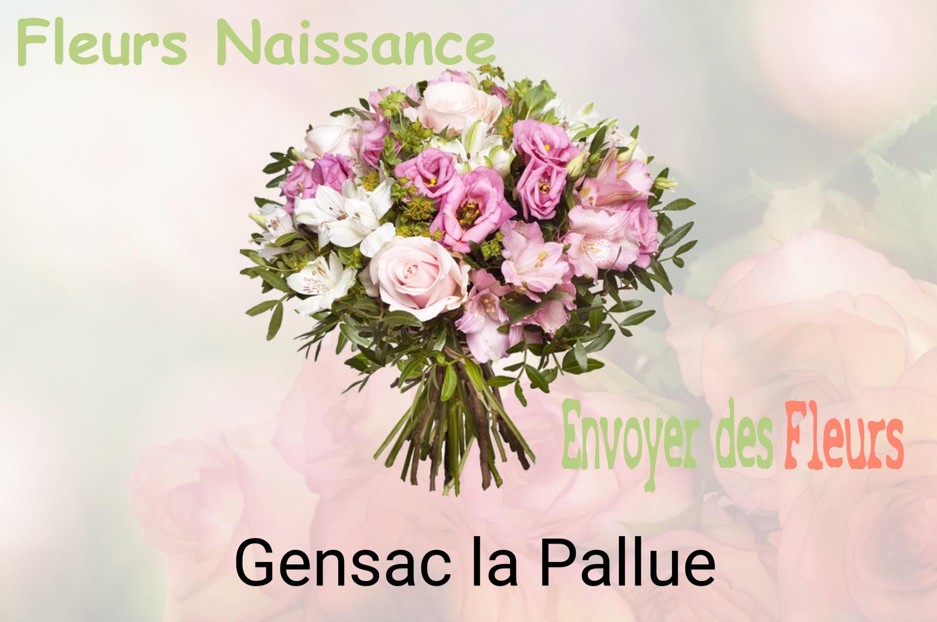 Bouquet de fleurs de naissance livré à Gensac-la-Pallue