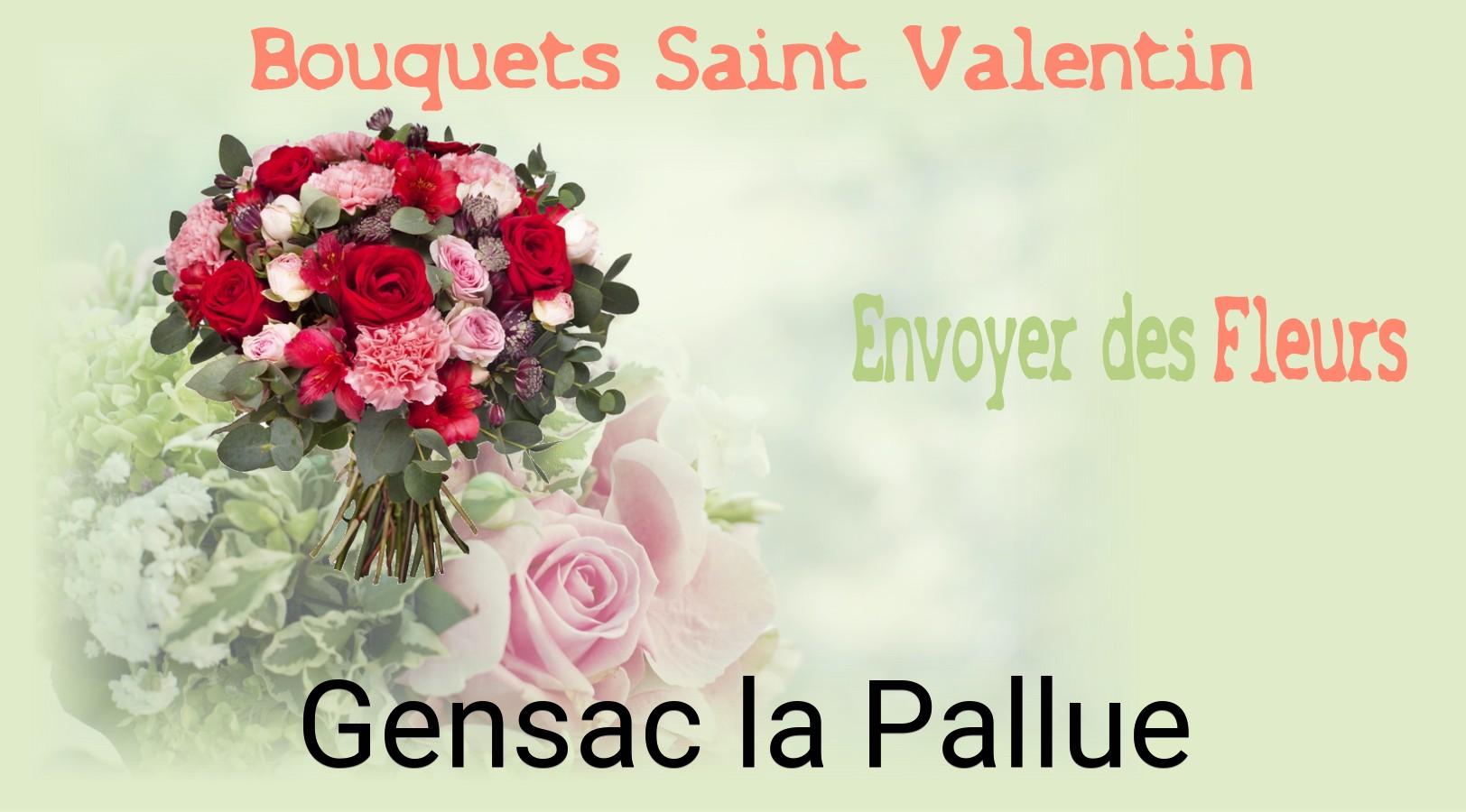 Roses de Saint-Valentin livrées à Gensac-la-Pallue